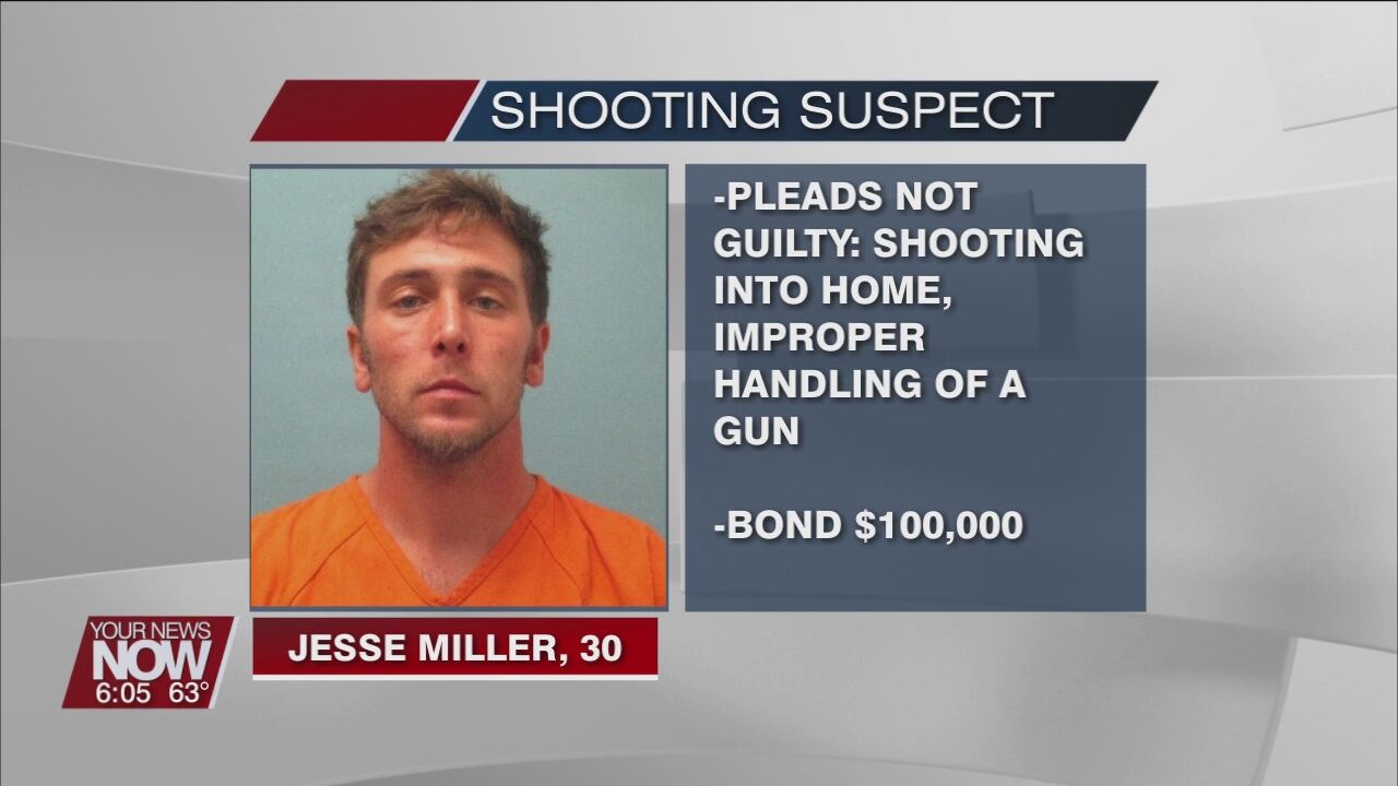 Convoy man pleads not guilty to gun charges